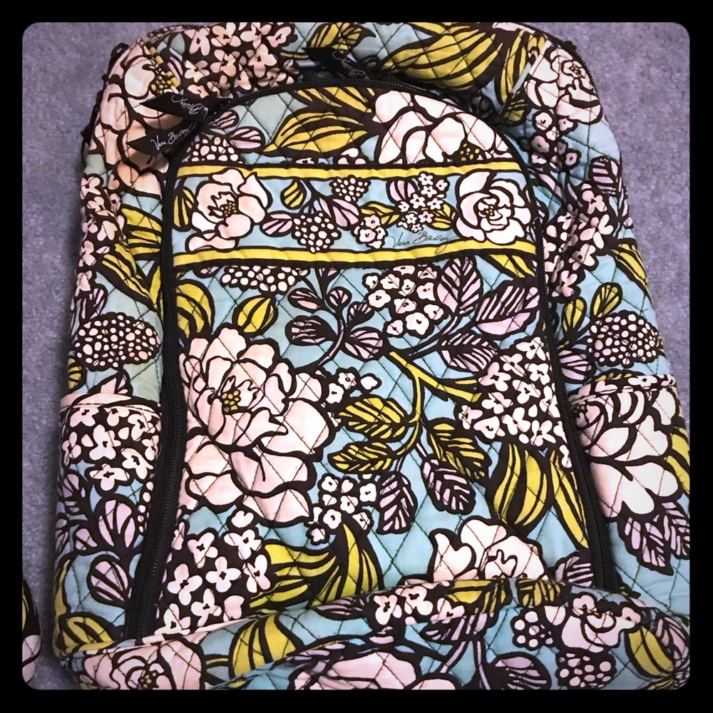Vera Bradley Island Bloom Laptop backpack